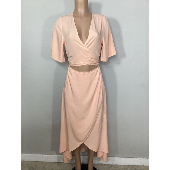 New. L*SPACE wrap dress. Small. Retails $178 - Picture 6 of 7